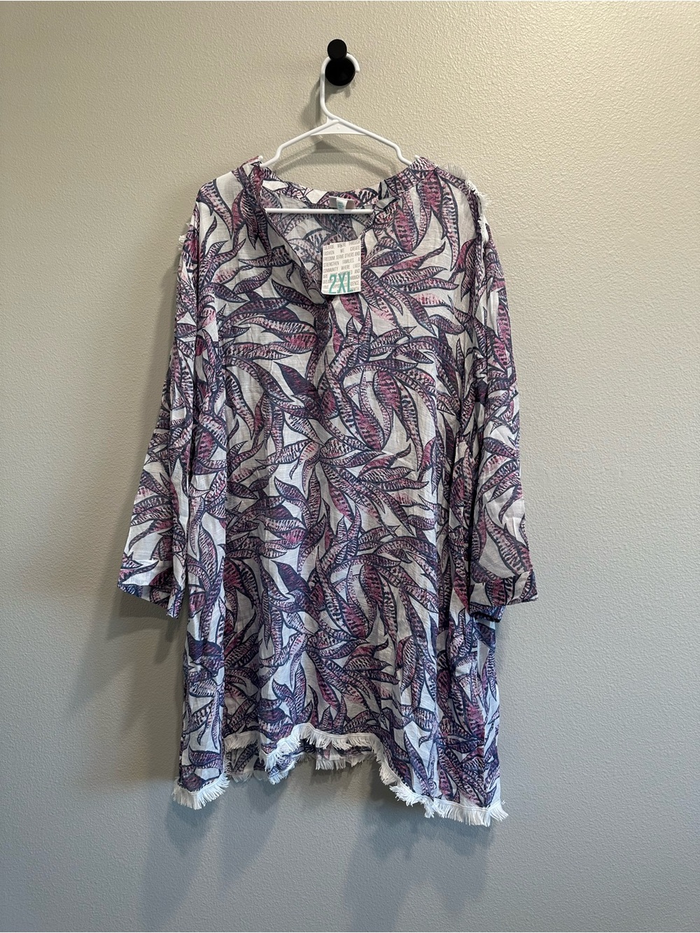 NWT LuLaRoe coastal coverup,lightweight,boho,pockets,beach
